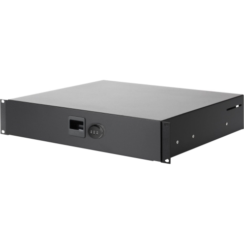 Adam Hall 87402CL 19 inch rackschuiflade 2 HE Staal
