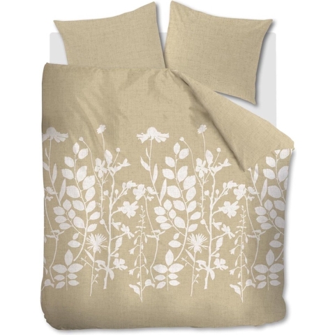 Ariadne at Home Plant dekbedovertrek - 140x200|220 - Geel