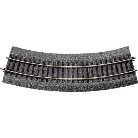 H0 RocoLine (met ballastbed) 42522 Gebogen rails 6 stuk(s)