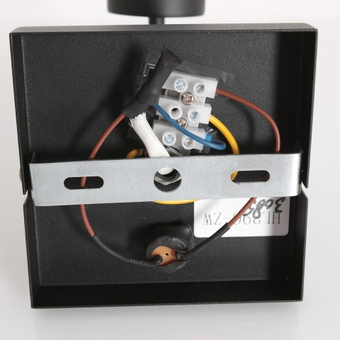 Steinhauer Stang wandlamp zwart metaal kapdiameter: 20 cm