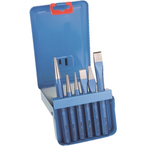 Rotec 6 dlg Metaal-cassette slaggereedschap - 2189001