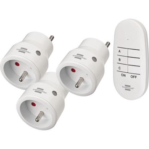 Brennenstuhl Comfort-Line Mini-Schakelaarset | 3x IP20 | FR - 1507071