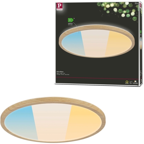 Paulmann Atria Shine 71260 LED-paneel 20.8 W Warmwit Hout (licht)