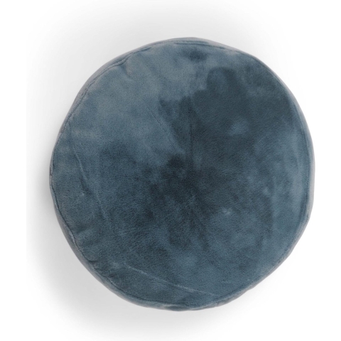 Essenza Mads Furry Sierkussen Ø 45 cm - Denim Blue