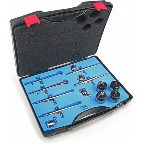 HBM BD 812 airbrush pistolenset