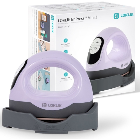 Loklik ImPress Mini 3 Verwarmingspers Lavendel