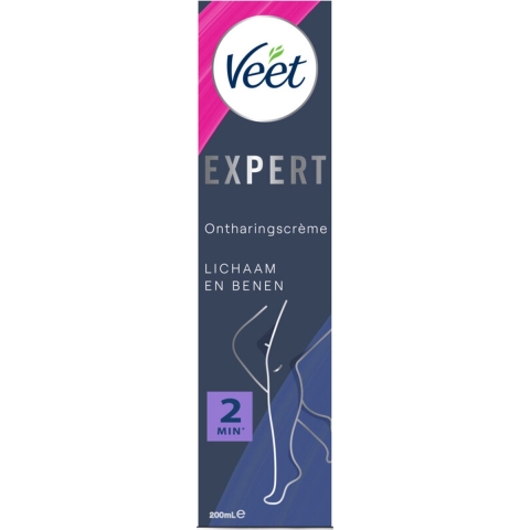 3x Veet Expert Ontharingscrème Benen 200 ml