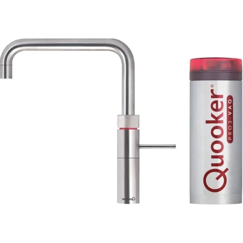 Quooker Fusion Square Pro3 RVS met Pro3 reservoir voor 3 liter