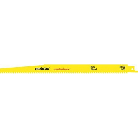 Metabo Accessoires Reciprozaagbladen (5 st.) 280 / 4 mm HCS - 631472000
