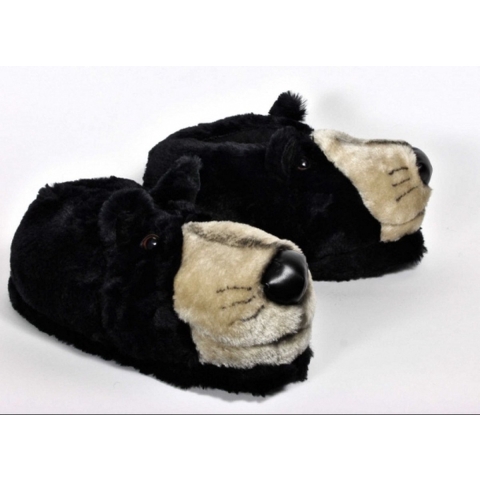 Volwassenen dieren sloffen / pantoffels beer M (37-38,5) -