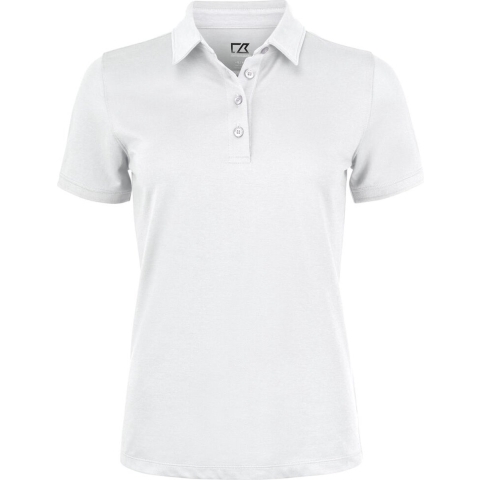 Cutter & Buck 354431 Oceanside Stretch Polo Dames - Wit - XXL