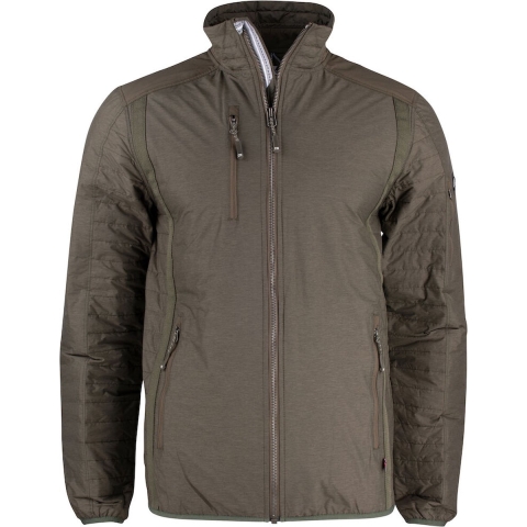 Cutter & Buck 351426 Packwood Jacket Men - Olijfgroen Mélange - 3XL