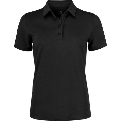 Cutter & Buck 354431 Oceanside Stretch Polo Dames - Zwart - S