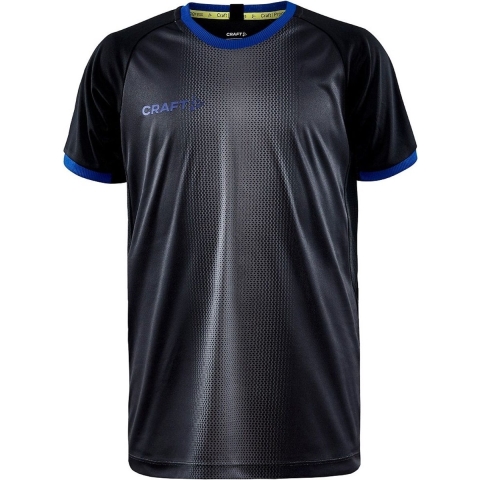 Craft 1910180 Progress 2.0 Graphic Jersey Jr - Black/Club Cobolt - 134/140