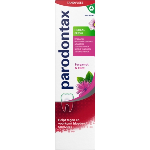6x Parodontax Tandpasta Herbal Fresh 75 ml