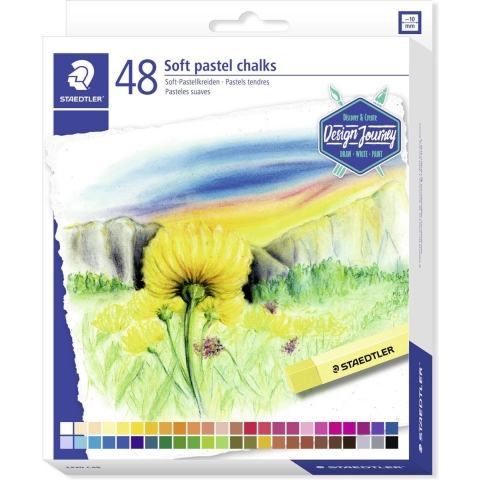 Staedtler pastelkrijt set 48st DJ