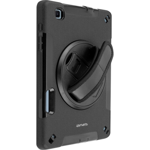4Smarts neu Backcover Samsung Galaxy Tab S6 Lite Zwart Met standfunctie