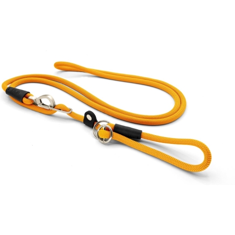Morso Morso hondenriem retrieverlijn hands free regular rope gerecycled goud