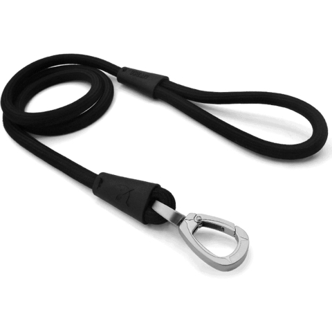 Morso Morso hondenriem soft rope gerecycled black zwart