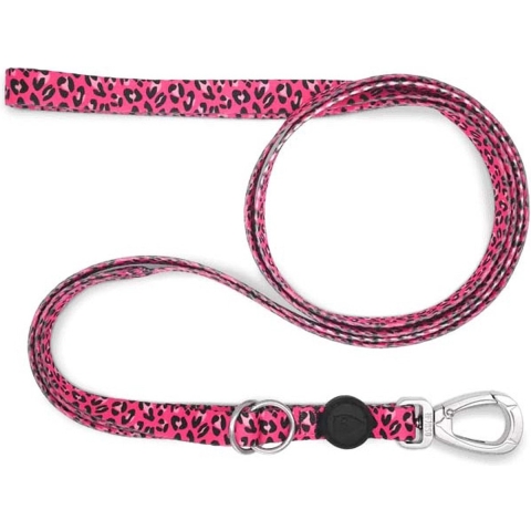 Morso Morso hondenriem verstelbaar gerecycled bubble leo roze