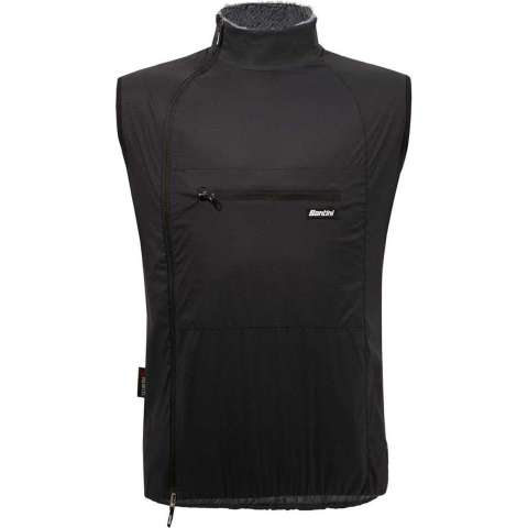 SANTINI thermovest Alpha Pack windvest, voor heren, Maat XL, Fietsvest,
