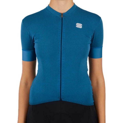 SPORTFUL Damesshirt Monocrom damesfietsshirt, Maat L, Fietsshirt, Fietskleding