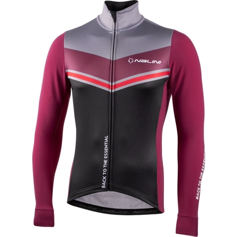 NALINI Winterjack Asfalto Thermojack, voor heren, Maat L, Fiets jack,