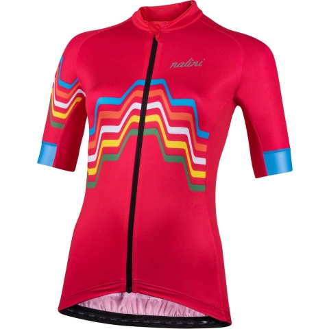 NALINI Damesshirt New Beijing 2008 damesfietsshirt, Maat XL, Wielershirt,