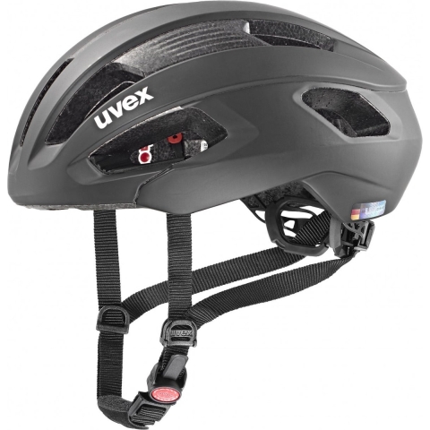 UVEX Racefietshelm Rise cc, Unisex (dames / heren), Maat M, Fietshelm,