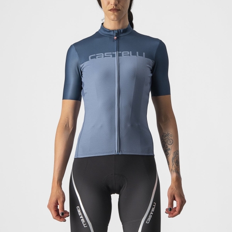 CASTELLI Damesshirt Velocissima damesfietsshirt, Maat XL, Wielershirt,