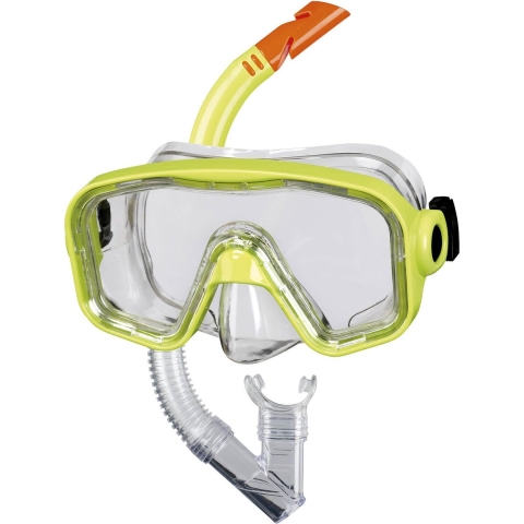 BECO Snorkelset - Bahia 12+ - Limoen Groen - BECO - OneSize - Snorkel