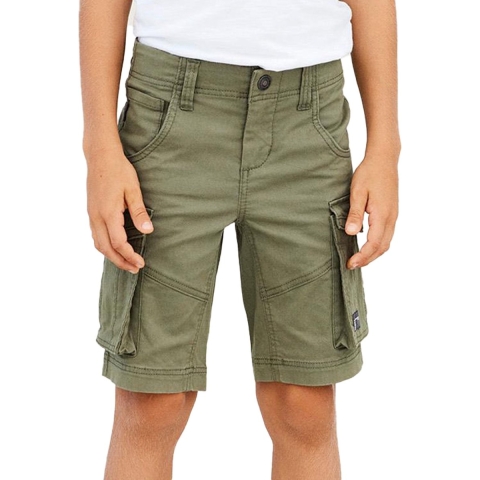 Name It Shorts - Vracht - Noos - NkmRyan - Deep Lichen Green - Name It - 8 jaar (128) - Shorts