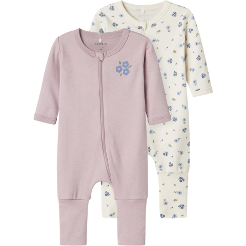 Name It Pyjamapak - Noos - 2-pack - Jet Stream - Name It - 1 jaar (80) - Pyjamapak