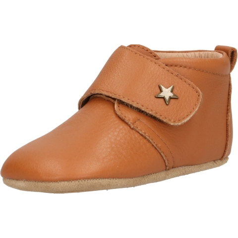 Bisgaard Leren Slippers - Cognac m. Ster - Bisgaard - 20 - Leren Slippers