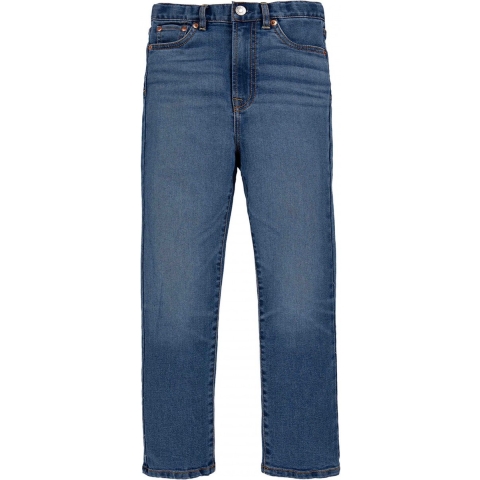 Levis Jeans - Ribbenkast Straight Enkel - Jive Swing - Levis - 10 jaar (140) - Jeans