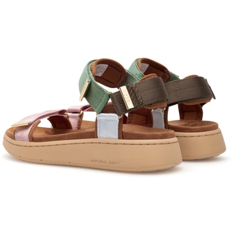 Woden Sandalen - Line - Algen Multi - Woden - 42 - Sandalen
