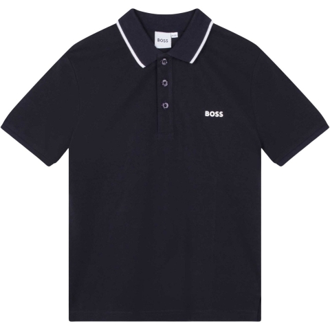 BOSS Polo - Navy - BOSS - 16 jaar (176) - Polo