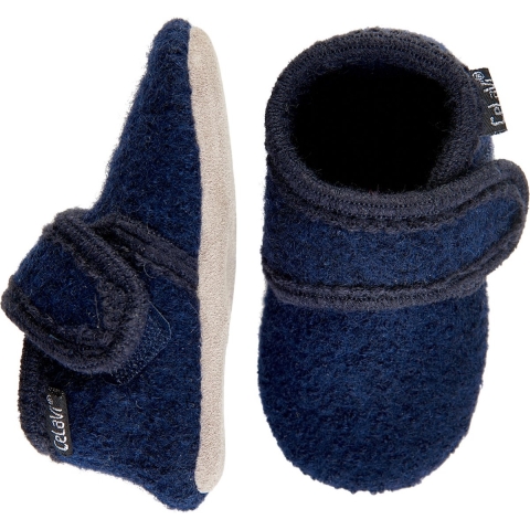 CeLaVi Pantoffels - Wol - Navy - CeLaVi - 19/20 - Pantoffels