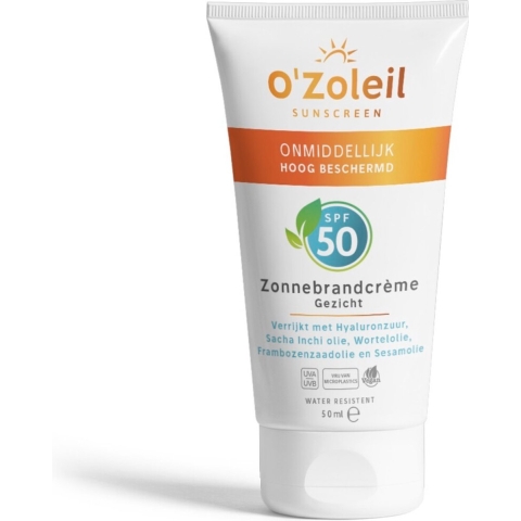 2x O'Zoleil Zonnecreme Gezicht SPF 50 50 ml