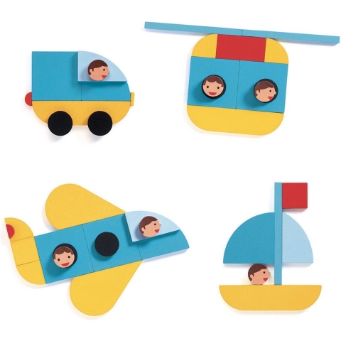 Djeco Bouwspel - Constructie - Djeco - OneSize - Bordspel