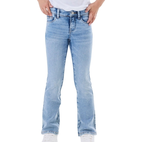 Name It Jeans - NkfPolly Skinny Opstarten - Noos - Light Blue De - Name It - 6 jaar (116) - Jeans
