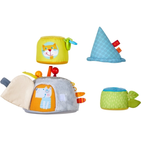 HABA Stapelspeelgoed - Dierenboom - Multicolour - HABA - OneSize - Bouwblokken