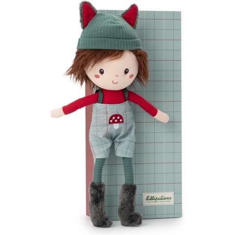 Lilliputiens Pop m. Cadeaubox - 32 cm - Lodewijk - Lilliputiens - OneSize - Pop