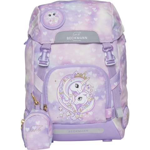 Beckmann Schooltas - Classic+ - Unicorn Princess - Paars - Beckmann - OneSize - Schooltas