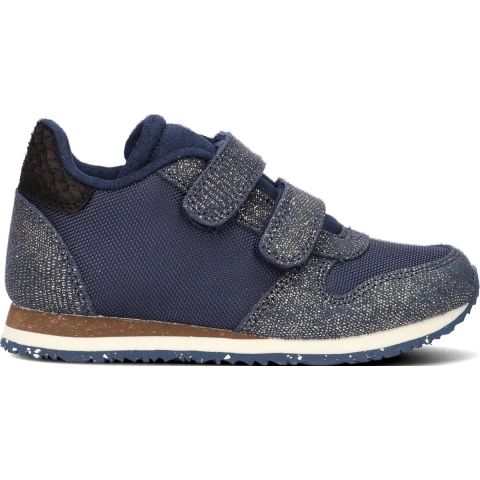 Woden Schoenen - Sandra Pearl - Navy m. Glitter - Woden - 25 - Schoenen