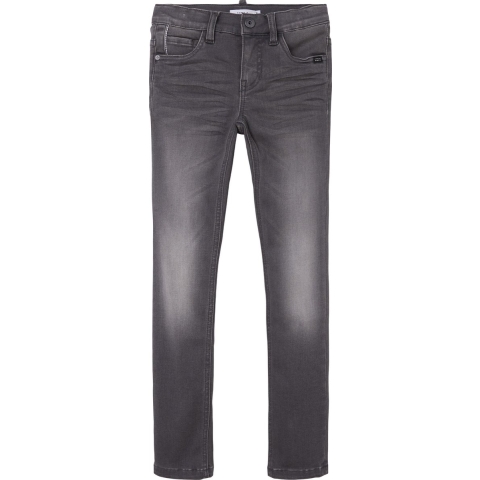 Name It Jeans - Noos - NkmTheo - Dark Grey Denim - Name It - 9 jaar (134) - Jeans