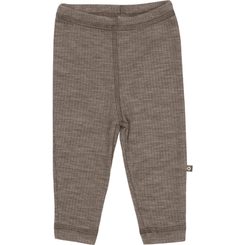 Smallstuff Leggings - Wol - Rib - Nature - Smallstuff - 68 - Leggings - Wol