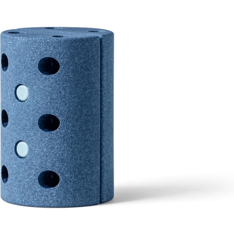 MODU Balansrol - 4 Onderdelen - 30x20x20 cm - Deep Blue/Sky Blue - MODU - OneSize - Babyspeelgoed
