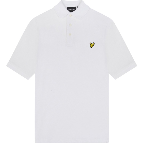 Lyle & Scott Polo - Wit - Lyle & Scott - 12-13 jaar (152-158) - Polo