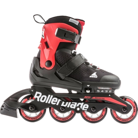 Rollerblade Rolschaatsen - Microblade - Black/Ed - Rollerblade - 33/36 - Rolschaatsen